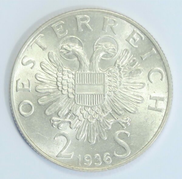 Austrian 2 Schillings 1932