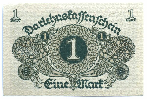 Weimar Republic 1 Mark 1920