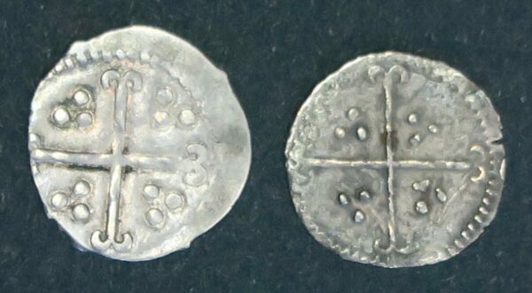 Elizabeth I Halfpennies 2 Types