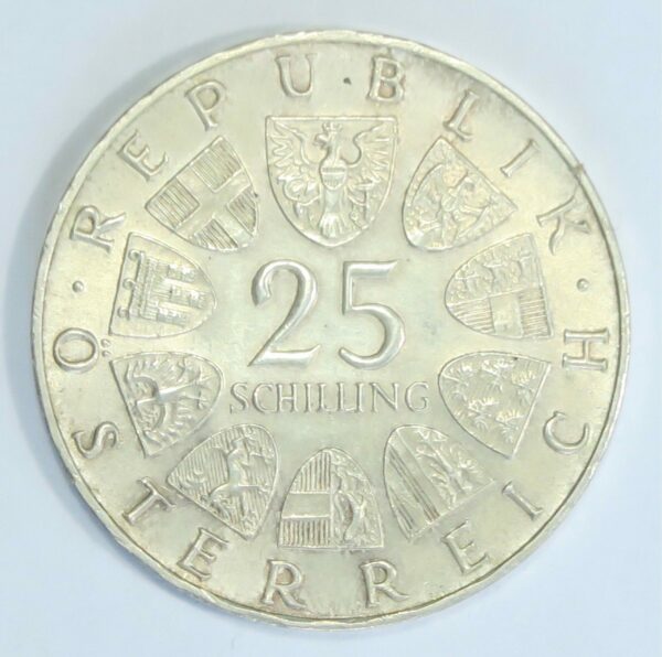 Austria 25 Schilling 1964