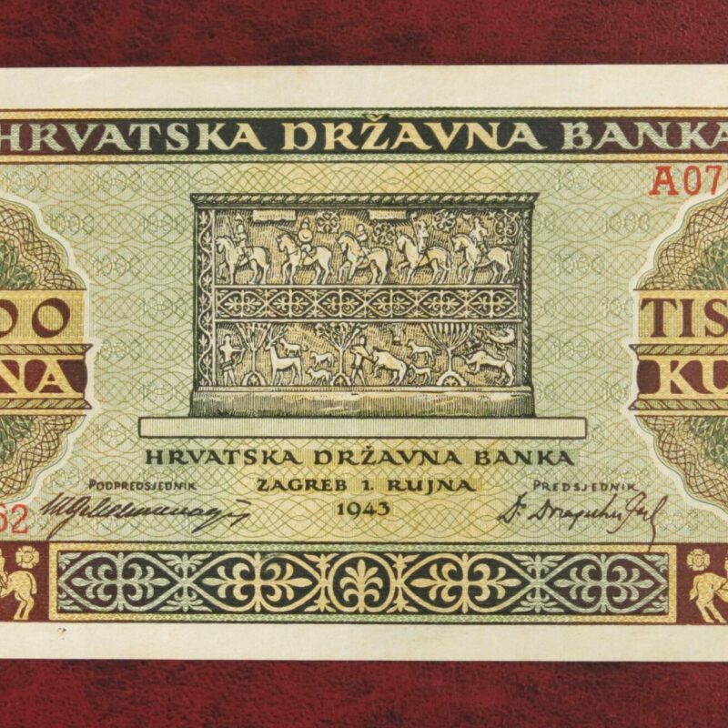 Croatia 1000 Kuna 1943