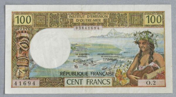 New Caledonia 100 Francs