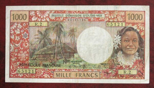 New Caledonia 1000 Francs 1971