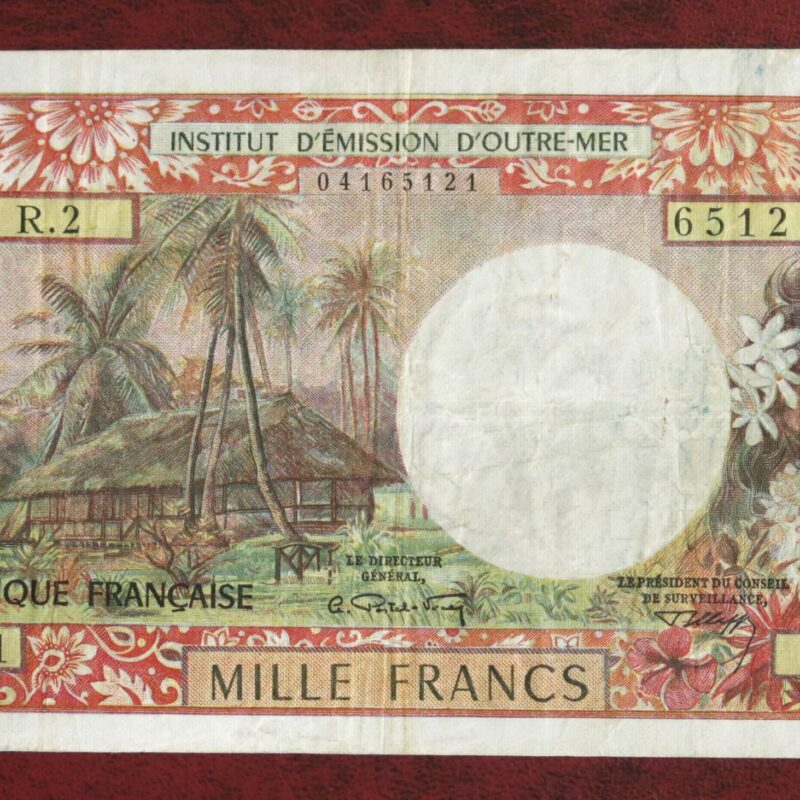 New Caledonia 1000 Francs 1971