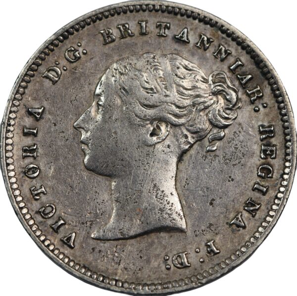 Maundy Fourpence 1865