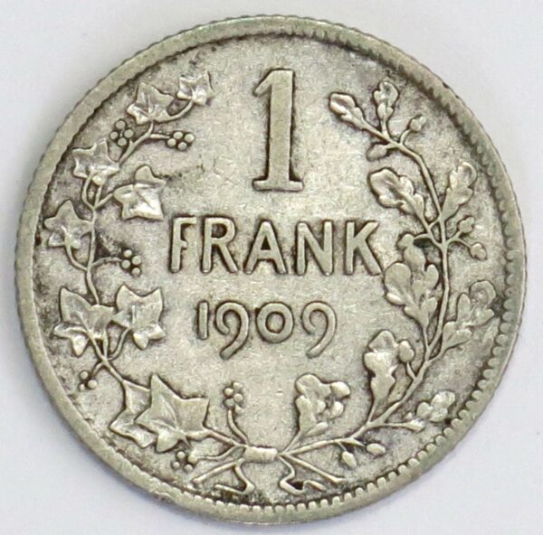 Belgium Franc 1909