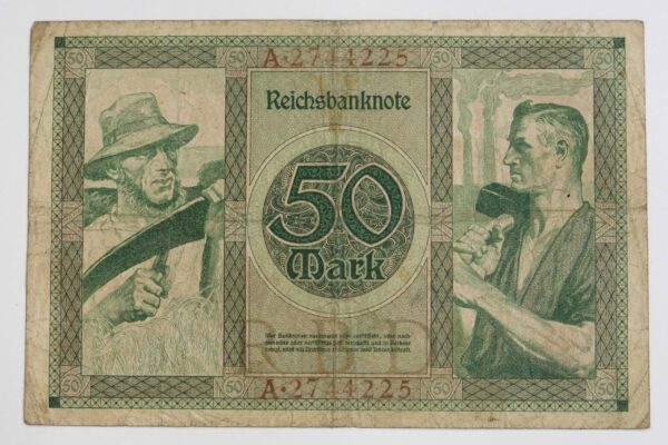 German 50 Mark 1920