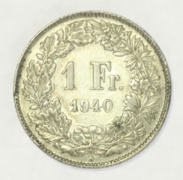Swiss Franc 1940B