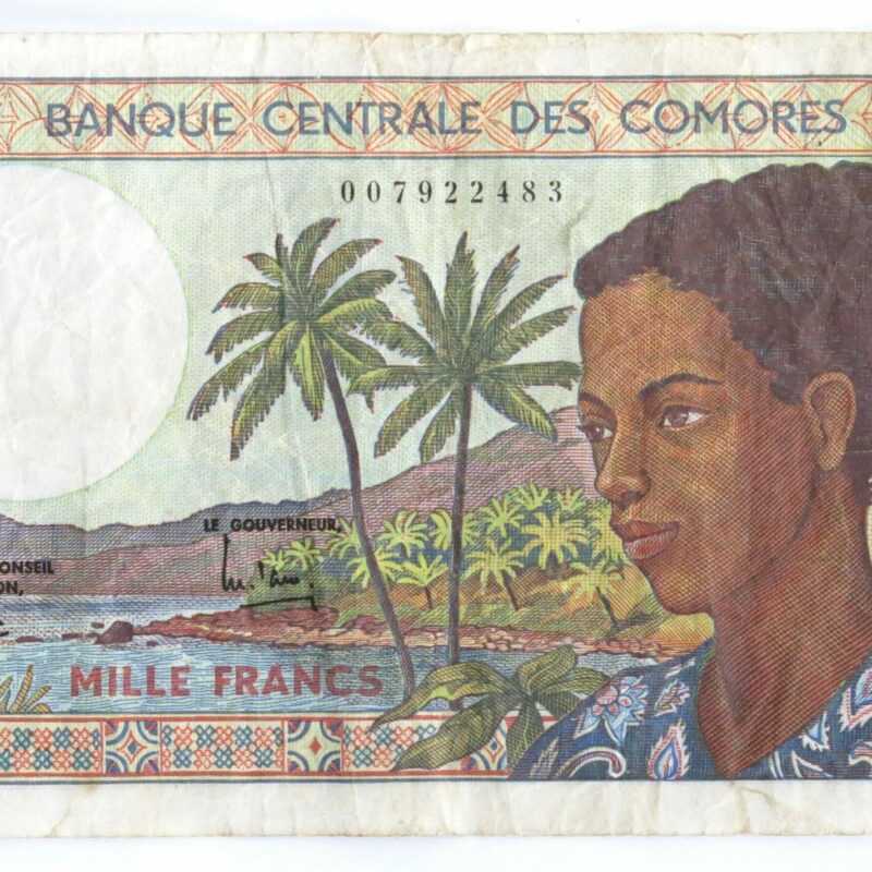 Comoros 1000 Francs