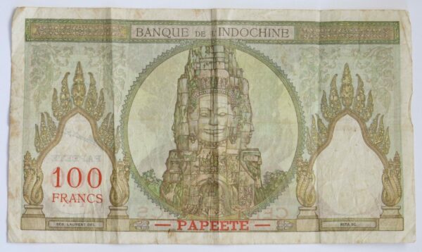 Tahiti, Papeete 100 Francs