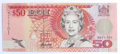 Fiji 50 Dollars 1996