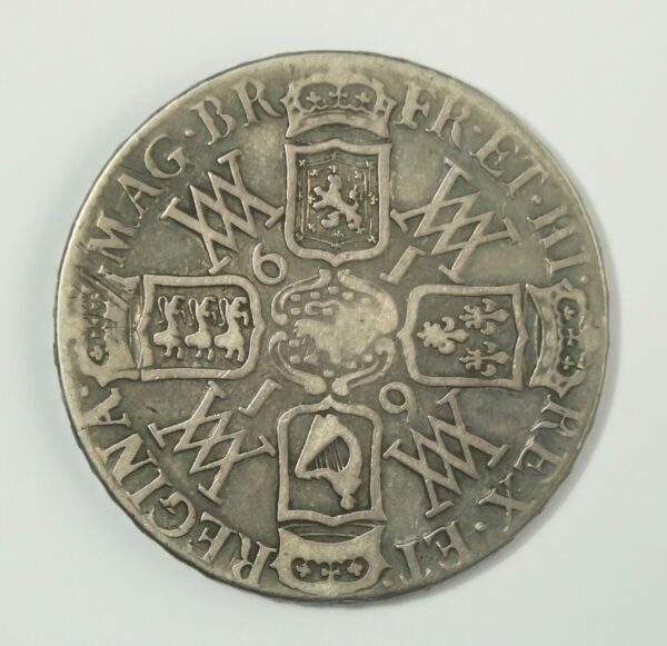 William & Mary Crown 1691