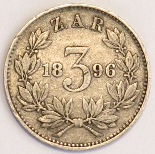 South Africa 3 Pence 1896