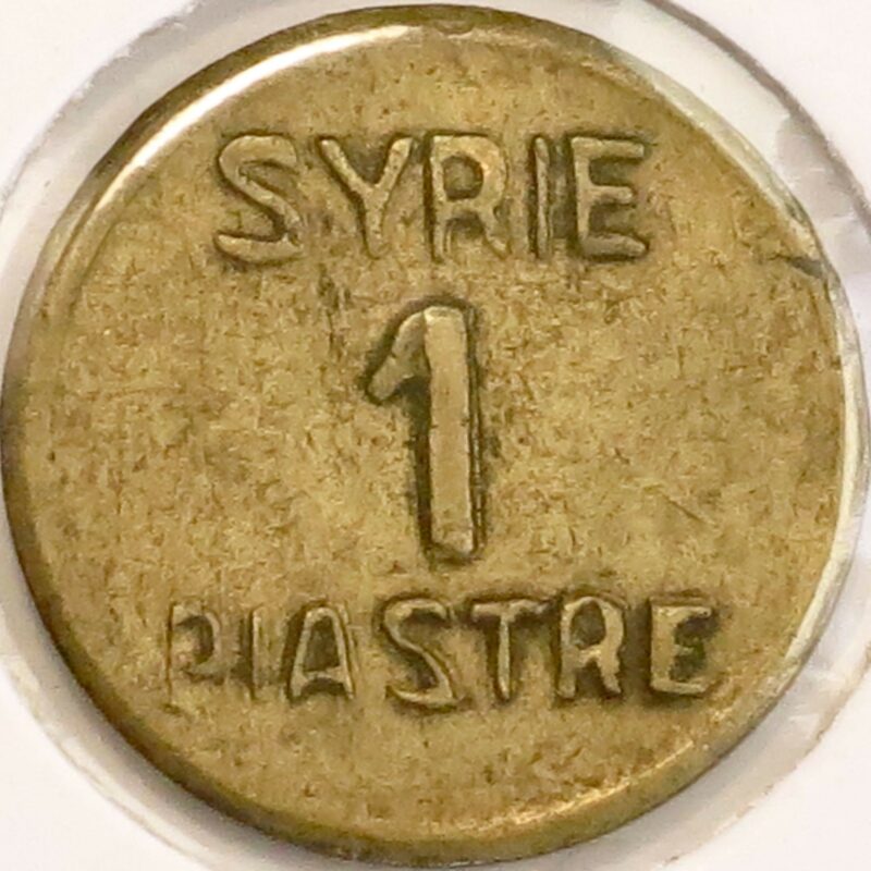 Syria Piastre WWII