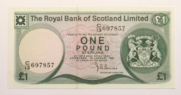 Royal Bank of Scotland Pound