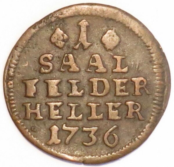 Sax Coburg  Heller 1736