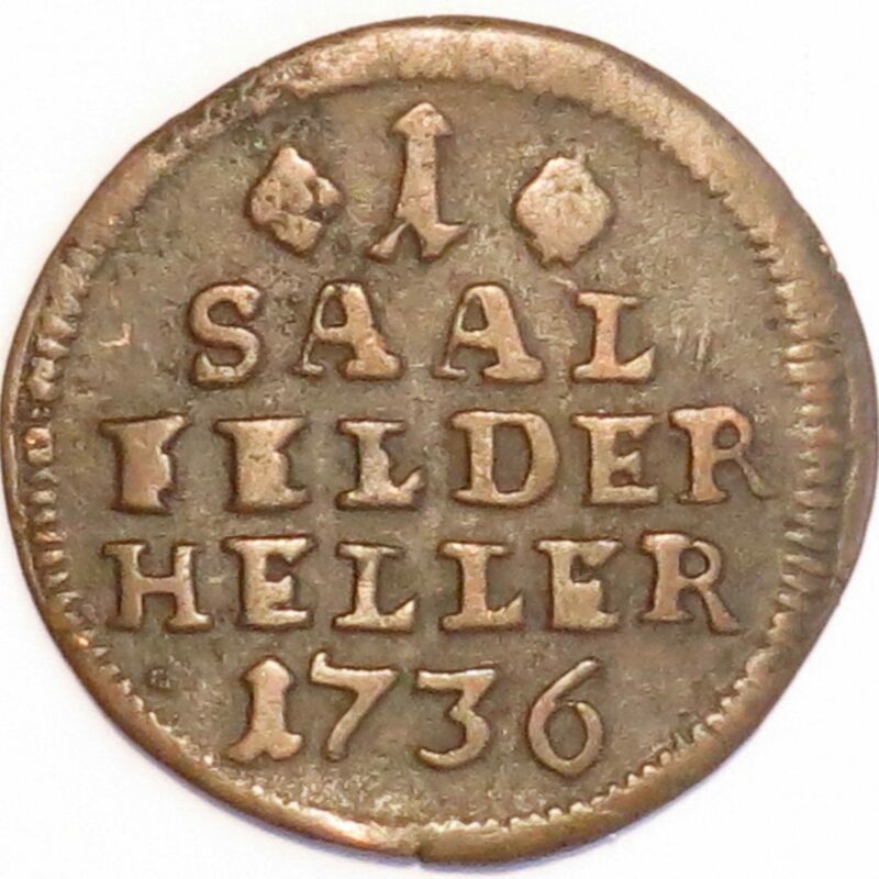 Sax Coburg  Heller 1736