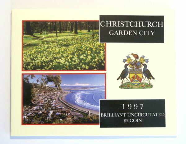 Christchurch $5 1997.