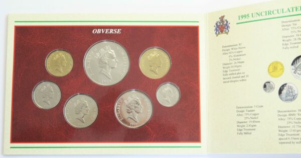 Tui Coin Set 1995 unc