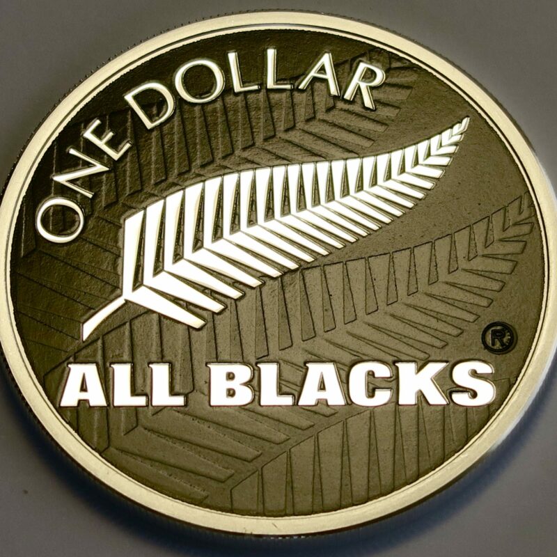All Blacks Silver Fern Dollar