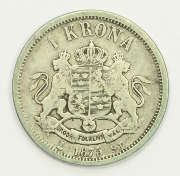 Sweden Krona 1875