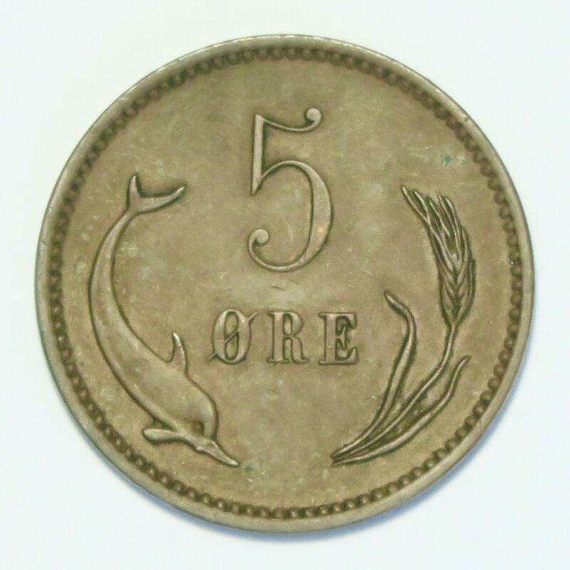 Denmark 5 Ore 1902