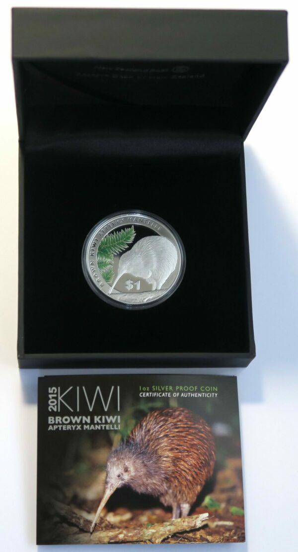 Silver Proof Kiwi 2015