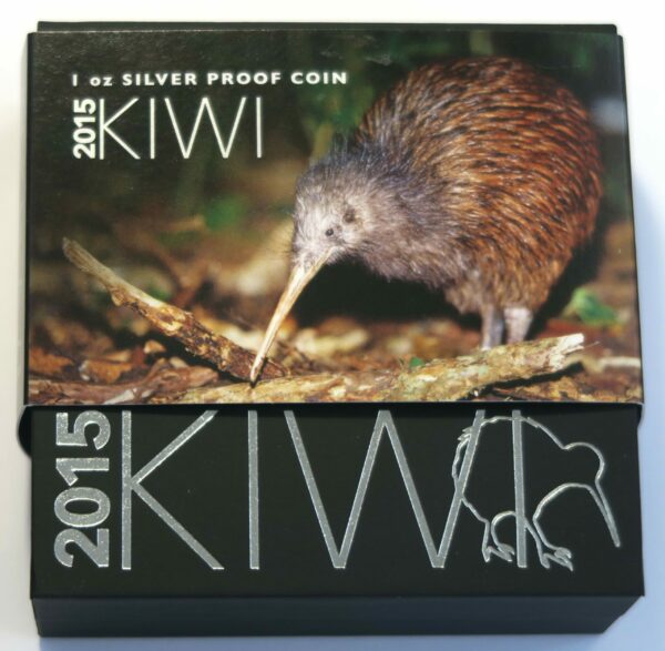 Silver Proof Kiwi 2015