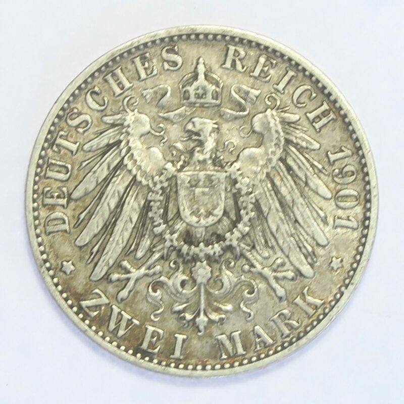 Bavaria 2 Marks 1901D