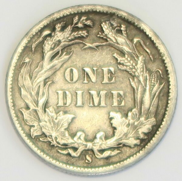 Seated Liberty Dime 1887s