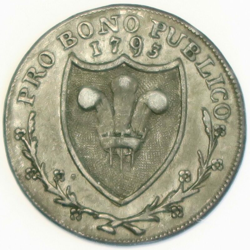 South Wales Farthing 1793