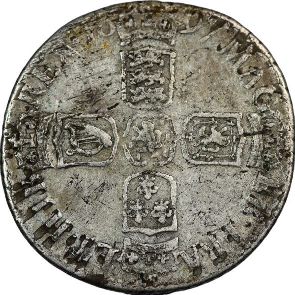 Sixpence 1697 Bristol