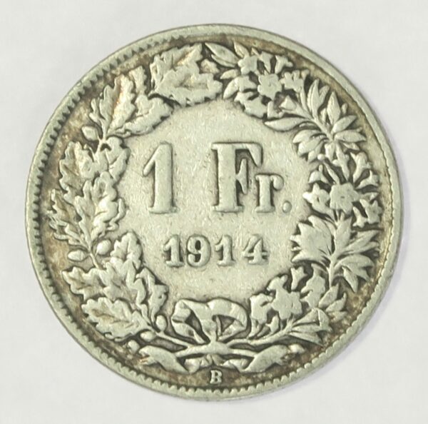 Switzerland Franc 1914B