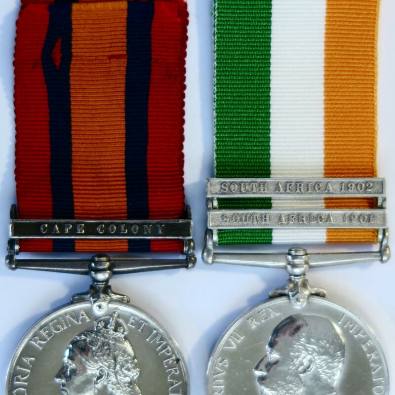 Boer War Medals Pair