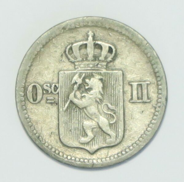 Norway 10 Ore 1875