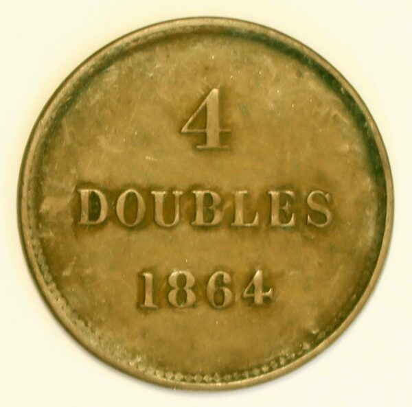 Guernsey 4 Doubles 1864