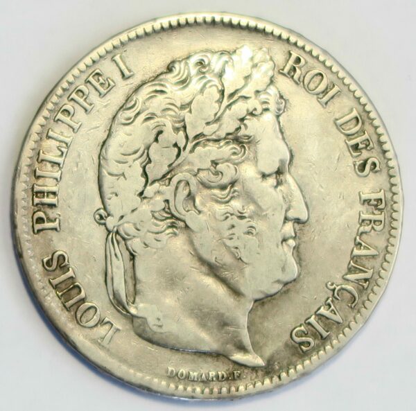 Louis Philippe 5 Francs 1834