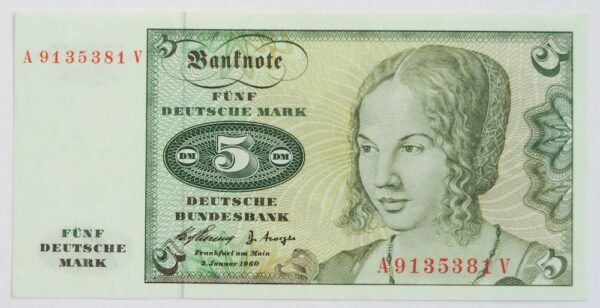 5 Deutsche Mark 1969