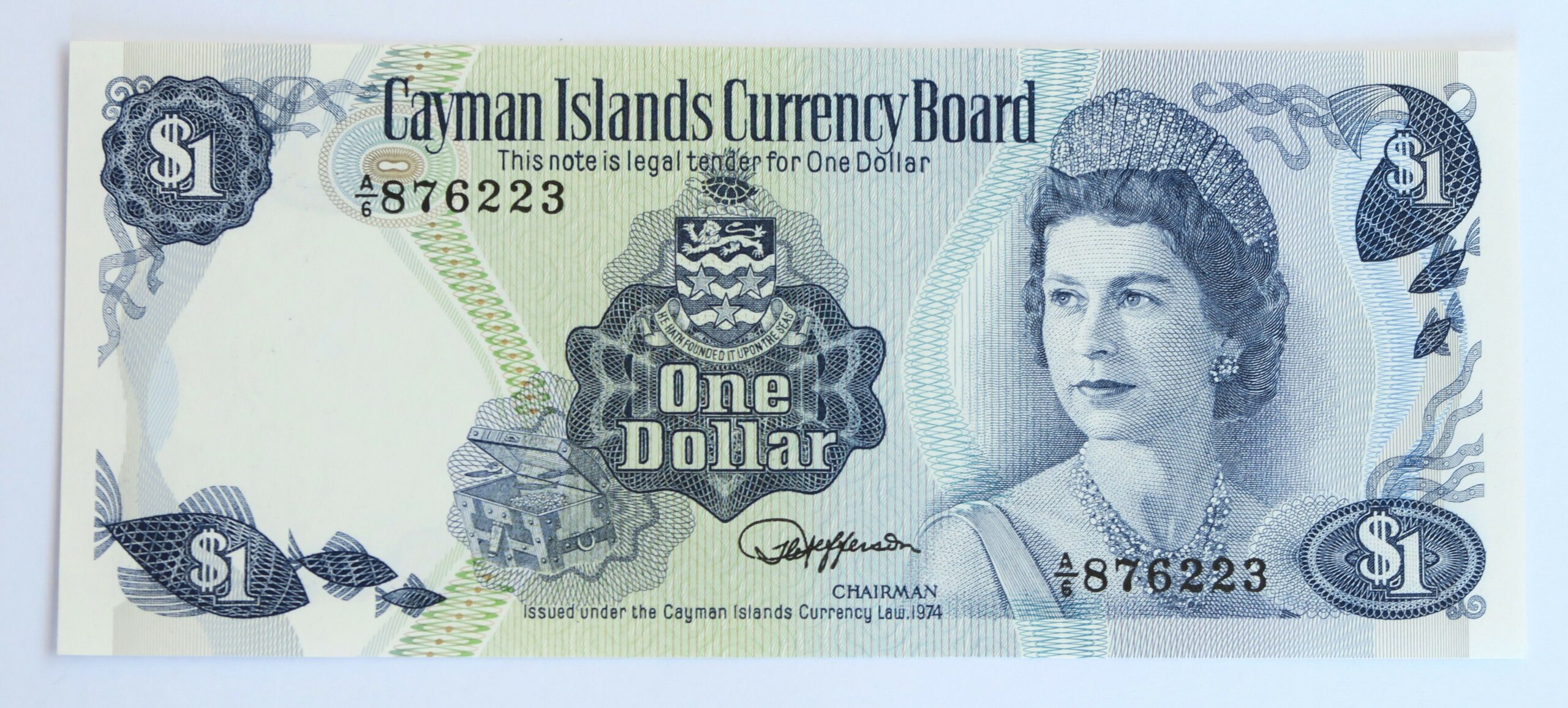 Cayman Islands 1985 $1 1 Dollar Circulated Note - St. Simons Island.com