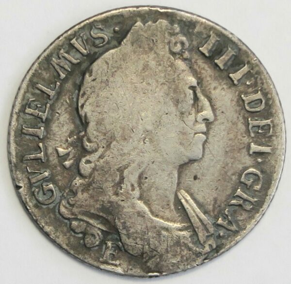 William Shilling 1696E