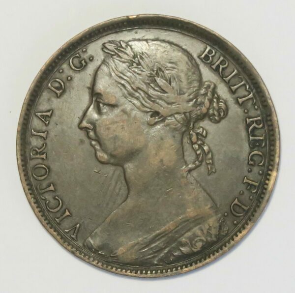 1892 Penny Broken Arm