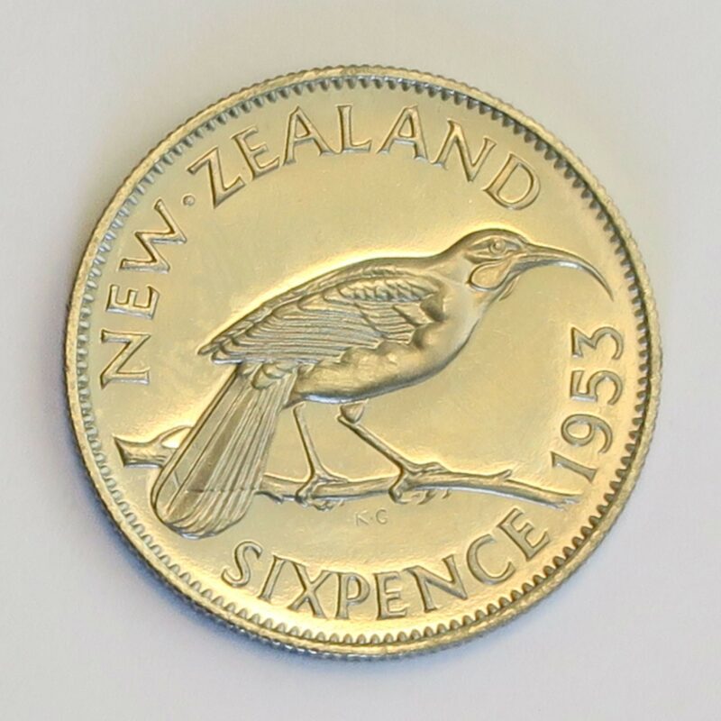 1953 Proof Sixpence
