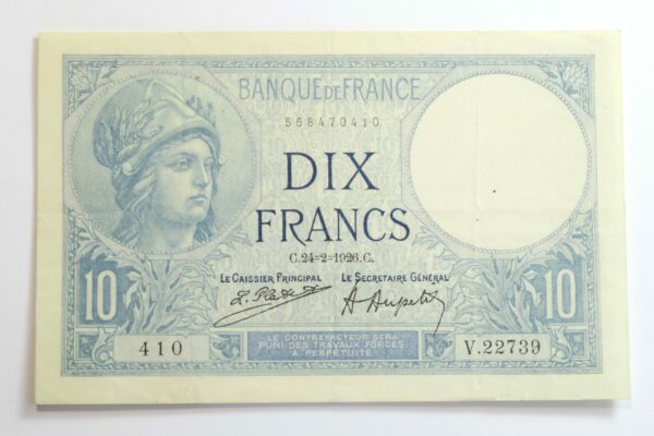 France 10 Francs 1926