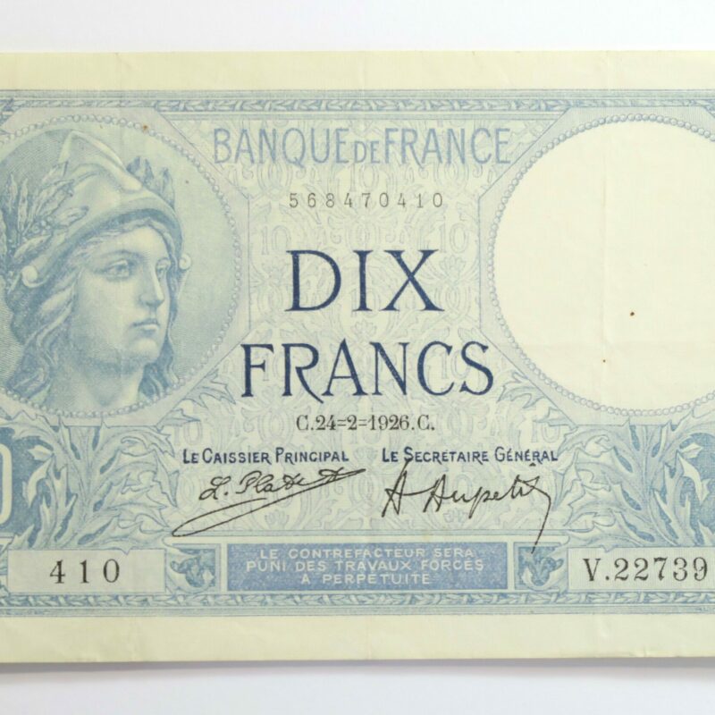 France 10 Francs 1926