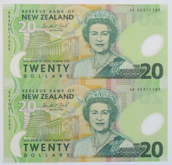 $20, Ist Polymer 1999 pair