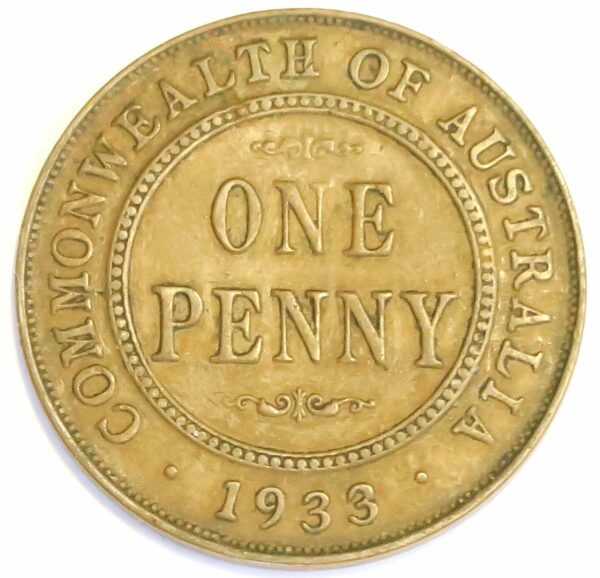 Australian 1933/2 Penny