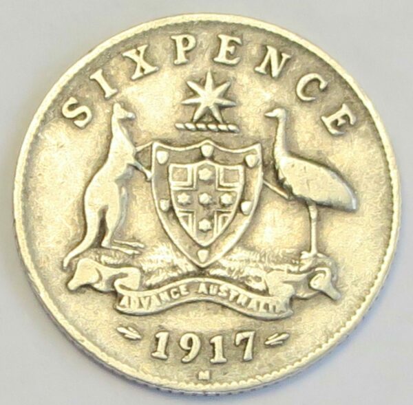 1917M Sixpence