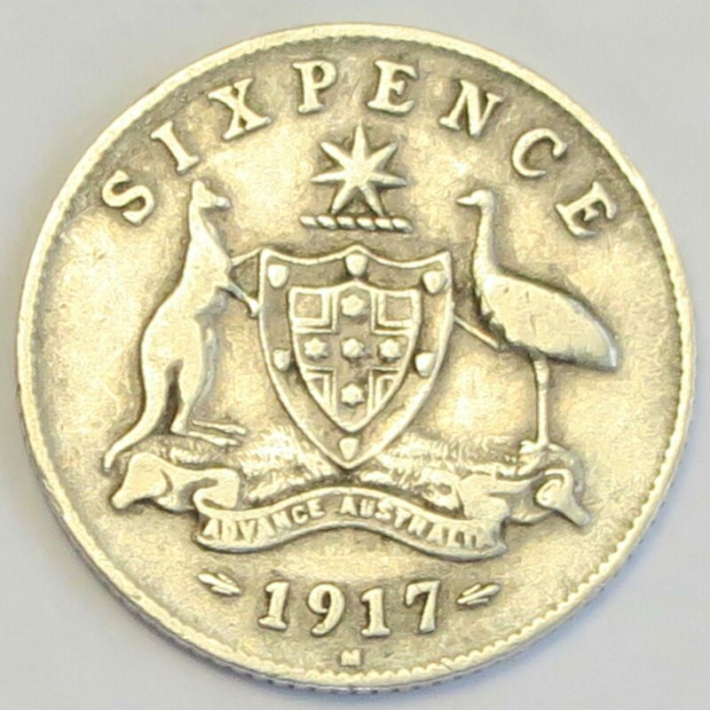 1917M Sixpence