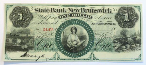 New Brunswick Dollar 1860's