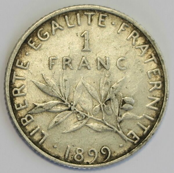 France Franc 1899